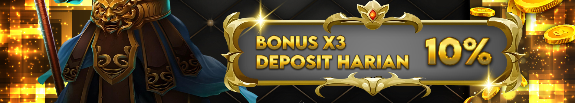 Bonus Deposit Harian 10%